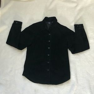 Hunt Club Black Suede Women's Jacket Small